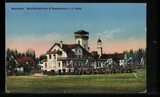Westheim, Wallfahrtskirche & Restaurant a. d. Kobel, Ansichtskarte 1913 