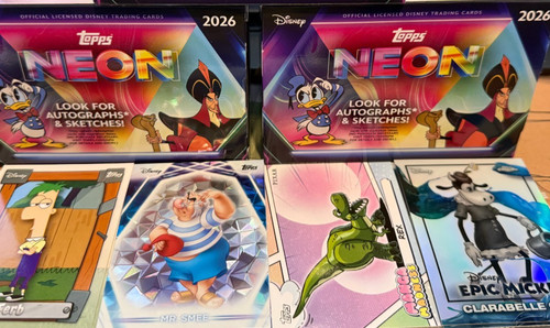 Topps disney neon insert - topps,