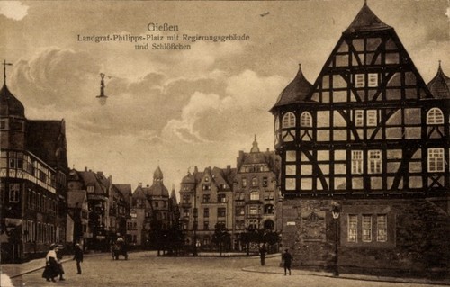 Gießen der lahn - gießen, hessen