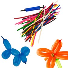 Satz Modellierballons mit