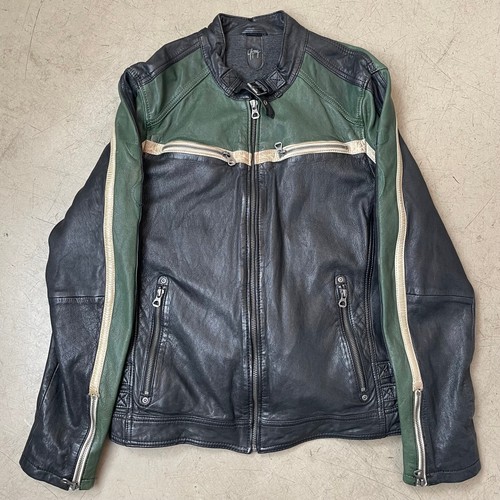 Gipsy racing lederjacke - (l),