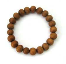 Armband Zedernholz kugelig 8 mm