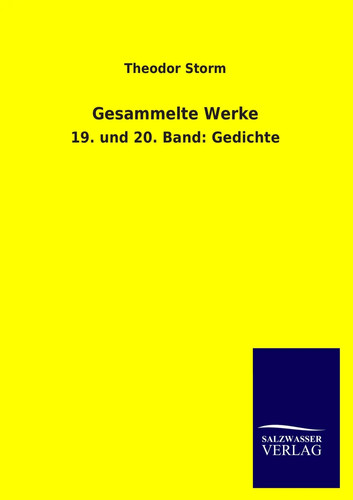 Gesammelte werke und 20 - und,