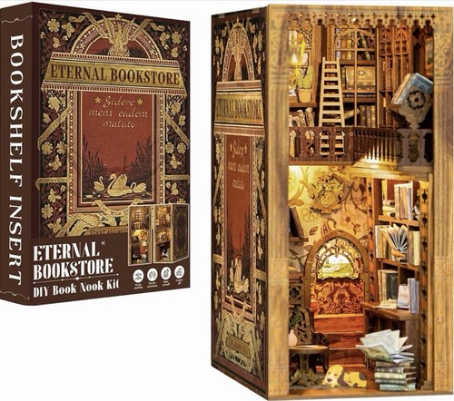 Cutebee book nook kit - cutebee,