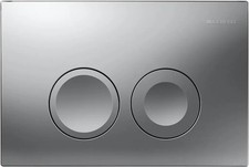 Geberit Delta25 WC-Betätigungsplatte 2-Mengen-Spülung Drückerplatte 115125465