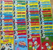 40x Micky Maus Comics  1978 (Walt Disney)  -  40 Hefte - Erstausgaben