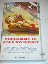 Columbia - Verdammt in alle Ewigkeit - VHS/Drama/Burt Lancaster/Frank Sinatra/53