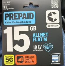 Congstar Simkarte Rufnummer