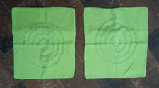 Kissenbezüge Kissenhülle grün 2 Stck Set