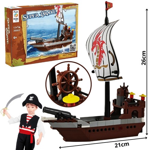 Piratenschiff bausteine mit - piratenschiff-bausteine,