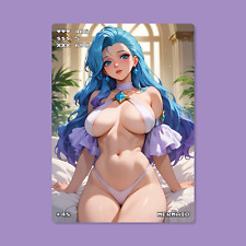 Waifu Card, 18+, Sexy Anime Card, Holographic, TCG, Adult Art, FSK ab 18