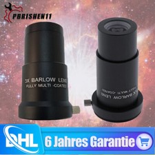 3X Barlowlinse 1.25 Barlow