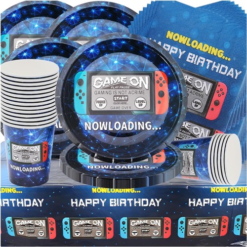 Videospiel partygeschirr set - videospiel,