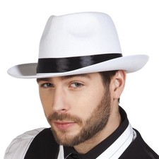 Al Capone Hut weiß