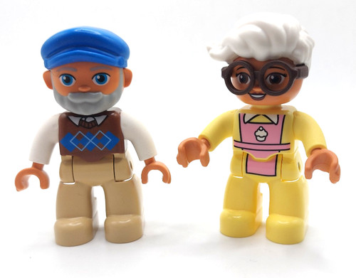 Lego duplo familie opa grauer - lego,
