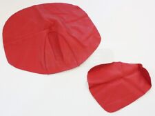 ROT Sitzbezug für Aprilia SR 50 1998-2005 Sitzbank LEDER