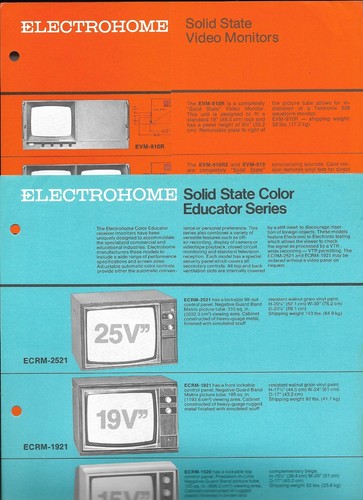 Brochure electrohome solid - brochure,