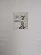 Grafik Radierung Ulf Badendieck-Rustan signiert limitiert