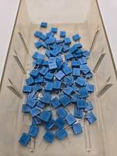 50x 100nF 63V Folien-Kondensator Epcos 0.1uF RM5 NOS (Kk22-36)