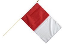 Rot-Weiß Stockflagge Flaggen