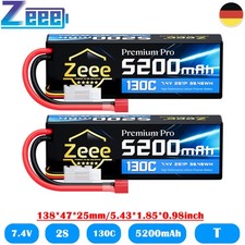2x Zeee 2S Lipo Akku 5200mAh