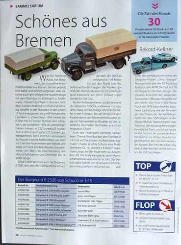 Borgward 2500 lkw - 2500, 1-43