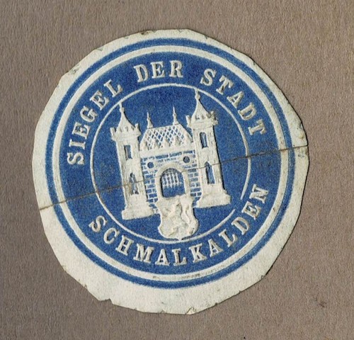 Siegelmarke thüringen siegel - thüringen:,