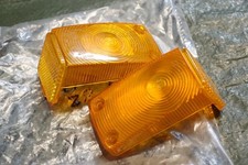 2x original Blinker Gläser GELB NOS ULO-255 1871892 Vespa 50 Special V5A V5B