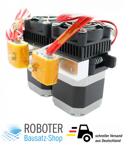 Mk8 dual extruder - dual, 0.4mm