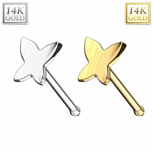 Nasenpiercing echt 585 - gold, 14