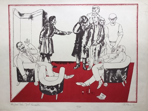 Ronald paris farblithografie - ronald,