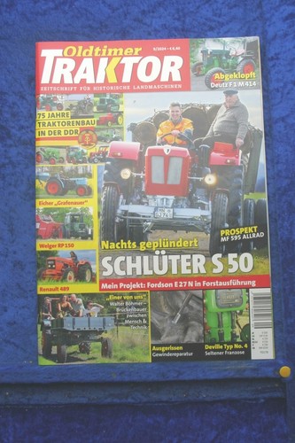 Oldtimer traktor deutz f1 - 9/24,