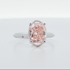 Diamantring 2.50ct Karat Fancy