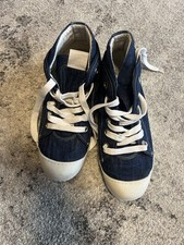 Geox Respira Gr. 40, Jeansstoff dunkelblau, Knöchelschuh