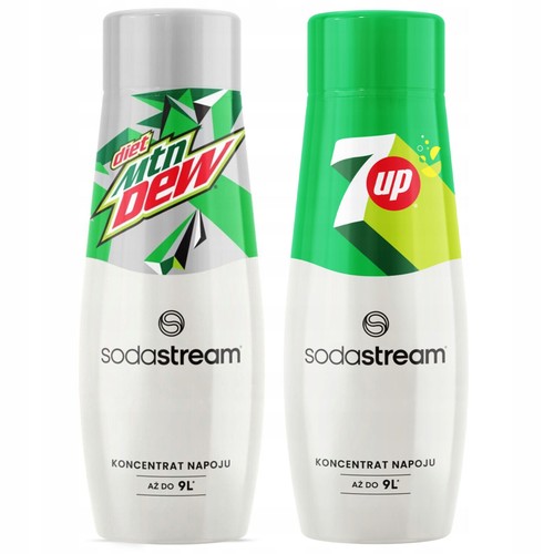 Sodastream 7up mountain dew - sodastream, +