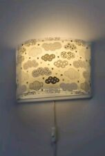 Dalber Kinderzimmer Wandleuchte Clouds in Grau E27