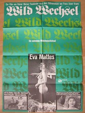 Filmposter * Kinoplakat * A1 * Wild Wechsel * Wildwechsel * EA 1973 * Motiv A