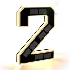 Solar 9 inch Hausnummer Nr.0