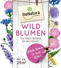 Greenfield ReNatura Wildblumen Blumen Samen 0,275 kg für ca. 25m²
