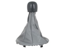 SCHALTKNAUF + SCHALTSACK SCHALTMANSCHETTE 5-GANG GRAU FÜR FIAT PANDA 03-