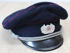 DDR Schirmmütze Feuerwehr Gr. 57 VEB Mützenfabrikation Berlin