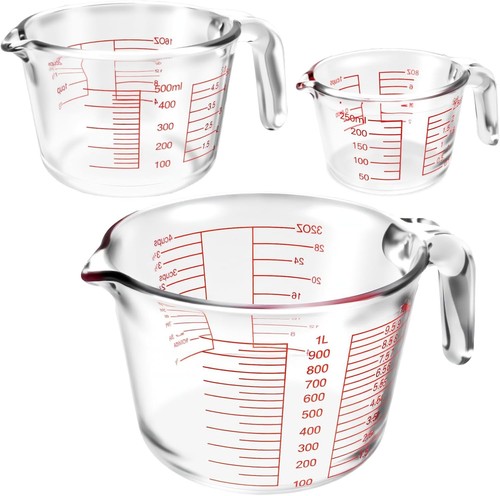 Messbecher set glas 5l - messbecher, 0.5l