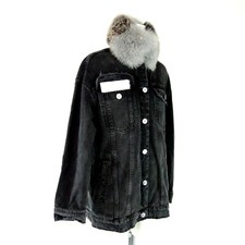Jeansjacke Schwarz VINTAGE