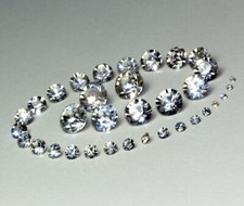 Chaton Strasssteine CRYSTAL klar Größe+Stückzahl wählbar Spitzboden Point back