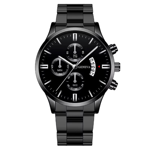 Geneva herren uhr edelstahl - herren,