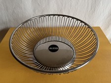 ALESSI Drahtkorb. Korb Silber