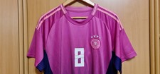 DFB Fussball Fan adidas TRIKOT Herren Grösse XL Pink No. 8 KROOS