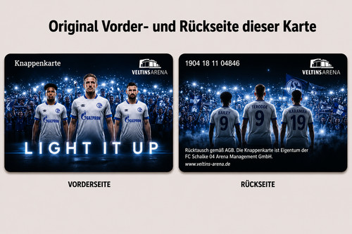 Knappenkarte schalke arena - knappenkarte,