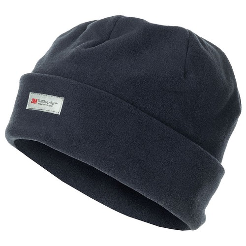 Rollmütze fleece blau - rollmütze,