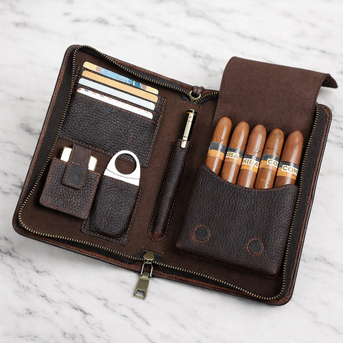Leder zigarre - leder,